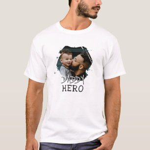 Camiseta Tipografía de papá Hero Keepsake de papá