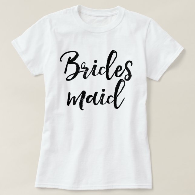 Camiseta Tipografía de pincel con letras elegantes | Noviar (Diseño del anverso)
