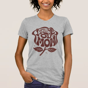 Camiseta Tipografía de Rosa Ama a Mamá
