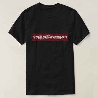 Camiseta Tipografía de Streetwear Angustiado Talafreako
