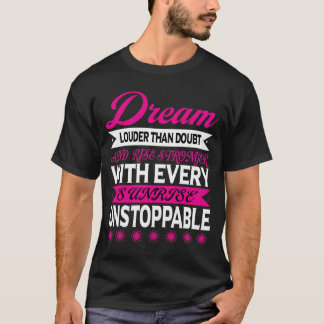 Camiseta Tipografía de Sueño Moderno