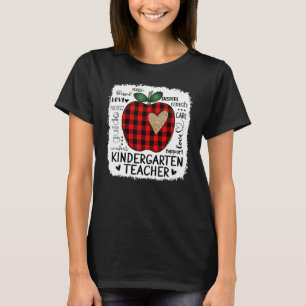 Camiseta Típografía de un profesor de guardería Apple Buffa