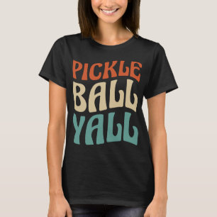 Camiseta Tipografía de Yall Vibrant Pickle Ball