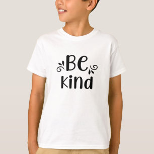 Camiseta Tipografía decorativa bondadosa