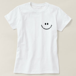 Camiseta Tipografía del Club de Abuelas Geniales y Geniales