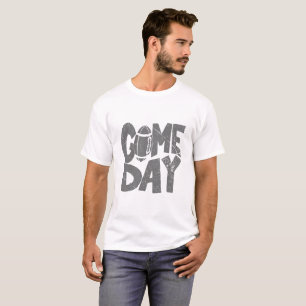 Camiseta Tipografía del Día del Juego