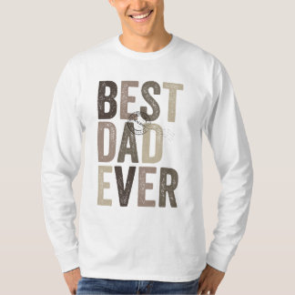 Camiseta Tipografía del Día del Padre: Mejor Papá Certifica
