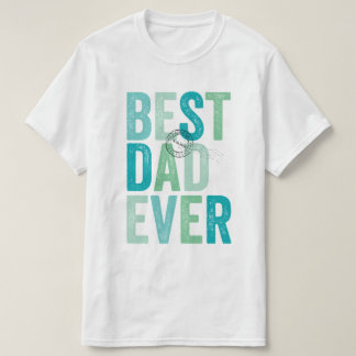 Camiseta Tipografía del Día del Padre: Mejor Papá Certifica