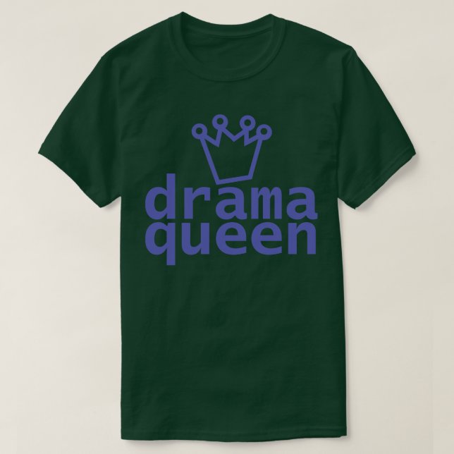 Camiseta Tipografía del drama de Periwinkle (Diseño del anverso)