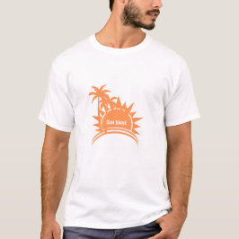 Camiseta Tipografía del Ilustracion de Sun Shine