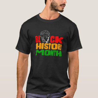 Camiseta Tipografía del saludo del Día de la Luna Negra