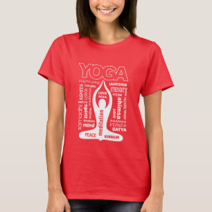 Camiseta Tipografía del yoga