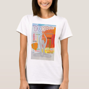 Camiseta Tipografía del yoga