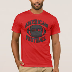 Camiseta Tipografía dinámica de fútbol americano con gráfic
