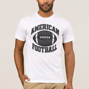 Camiseta Tipografía dinámica de fútbol americano con gráfic