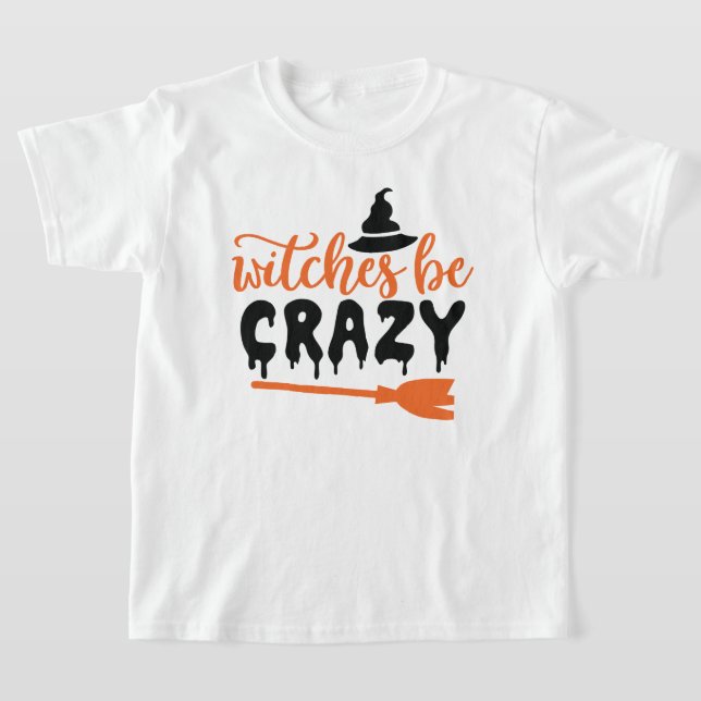 Camiseta Tipografía divertida de Halloween - Las brujas est (Distribución)