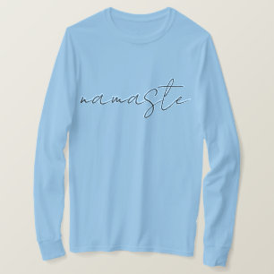 Camiseta tipografía elegante de renombre