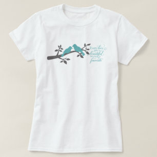 Camiseta Tipografía Every Love Story is Beautiful