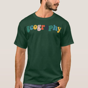 Camiseta Tipografía geográfica