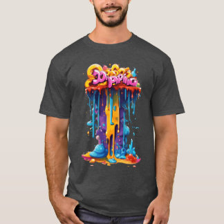 Camiseta Tipografía Graffiti Arte niña