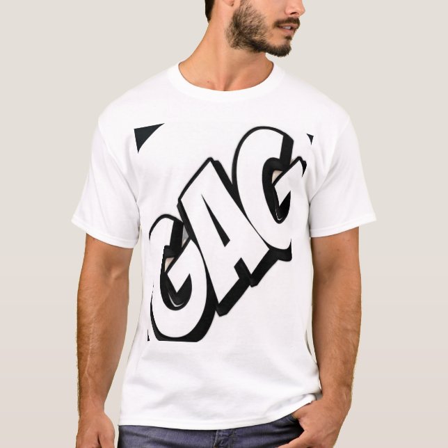 Camiseta Tipografía Graffiti GAG  (Anverso)