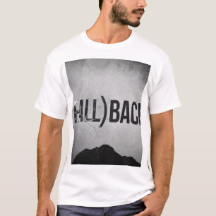 Camiseta Tipografía Grunge de Reserva   Montaña Estética Os