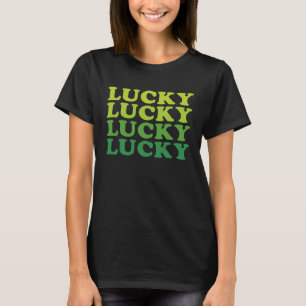 Camiseta Tipografía Lucky Lucky