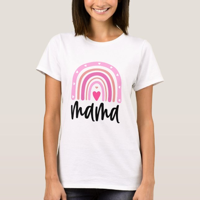 Camiseta Tipografía Mama (Anverso)