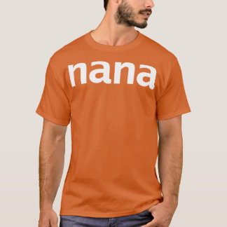 Camiseta Tipografía mínima de Nana