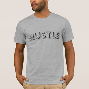 Camiseta Tipografía moderna de Hustle