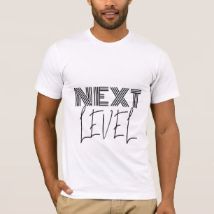 Camiseta Tipografía moderna de próximo nivel
