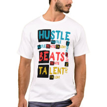 Tipografía Motivacional Hustle Beats Talent 