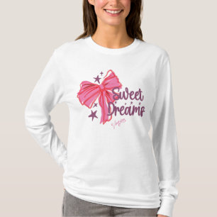 Camiseta Tipografía Purpurina "Sweet Dreams" (Sueños dulces