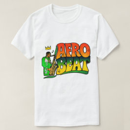 Camiseta Tipografía Retro Afrobeat de Fela Kuti Música Afri