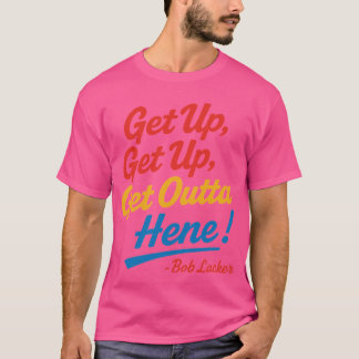 Camiseta Tipografía retro de citas motivacionales en rojo, 