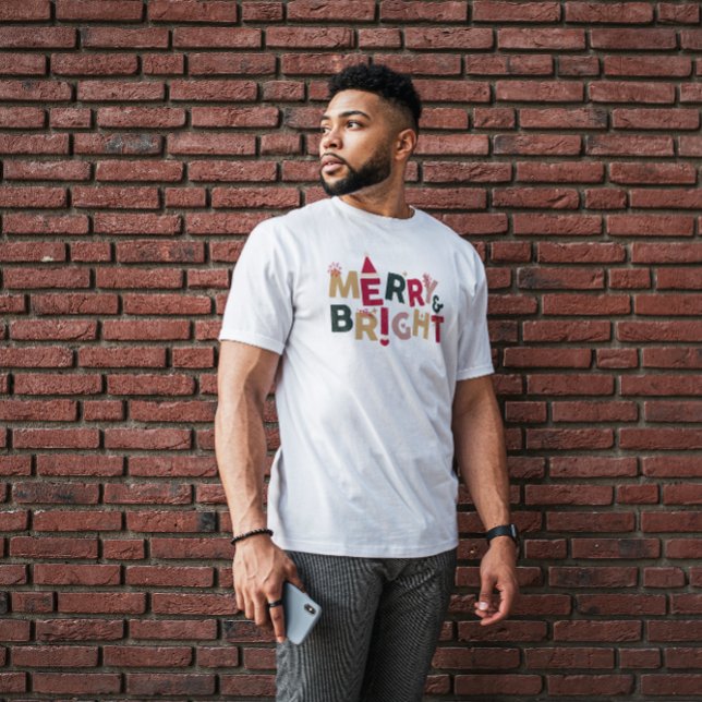 Camiseta Tipografía retro de colores vivos y moras (Subido por el creador)