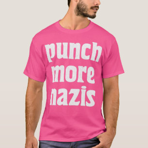 Camiseta Tipografía retro más nazis Impresión alterada 2