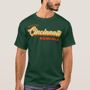 Camiseta Tipografía retro vintage que hace a Cincinnati