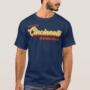 Camiseta Tipografía retro vintage que hace a Cincinnati