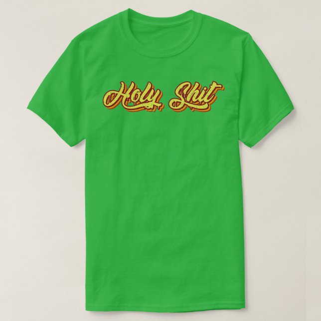 Camiseta Tipografía sagrada retro 1 (Diseño del anverso)