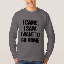 Camiseta tipográfica con lema de estar en casa