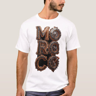 Camiseta tipográfica de engranajes industriales St