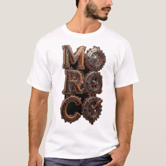 Camiseta tipográfica de engranajes industriales St