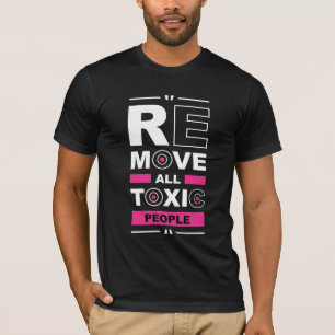 Camiseta Tipográfica Eliminar a Todas las Personas