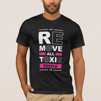 Camiseta Tipográfica Eliminar a Todas las Personas
