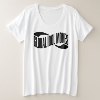 Camiseta tipográfica Global Idol Moves