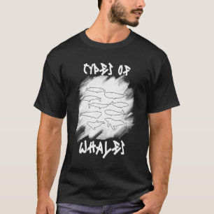 Camiseta Tipos de Ballenas Ballena Especies de Ballenas Bi