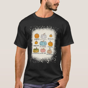 Camiseta Tipos De Calabaza Y Variedades De Calabaza Cubiert