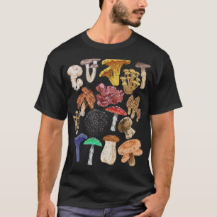 Camiseta Tipos de clasificación de hongos Micología para Sh