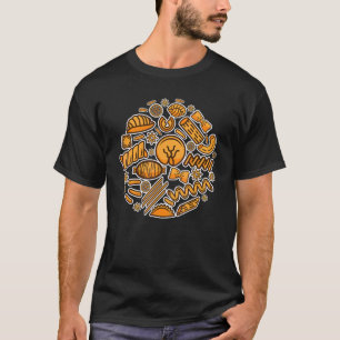 Camiseta Tipos De Fideos De Pasta Pastas Alimenticias Itali